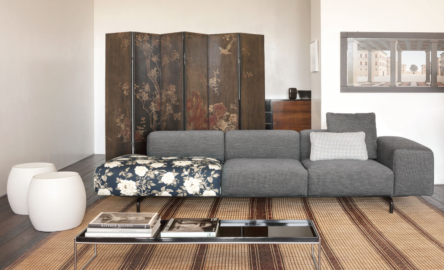 Largo Sofa Designed By Piero Missoni Kartell Orange Skin Largo