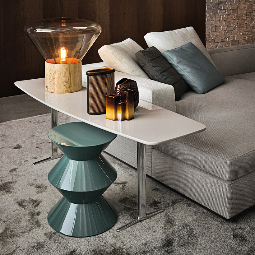 Wilson Coffee Table Designed By Rodolfo Dordoni Minotti Orange Skin Wilson Coffee Table