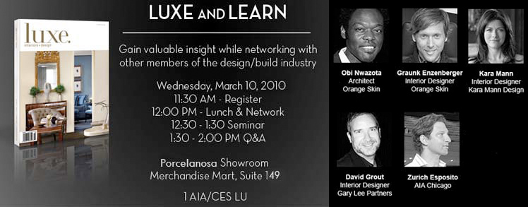 Luxe and Learn Seminar Event Gallery