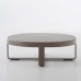 Mesa Baja Circular Flat Side Table