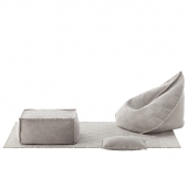 Sail Square Pouf
