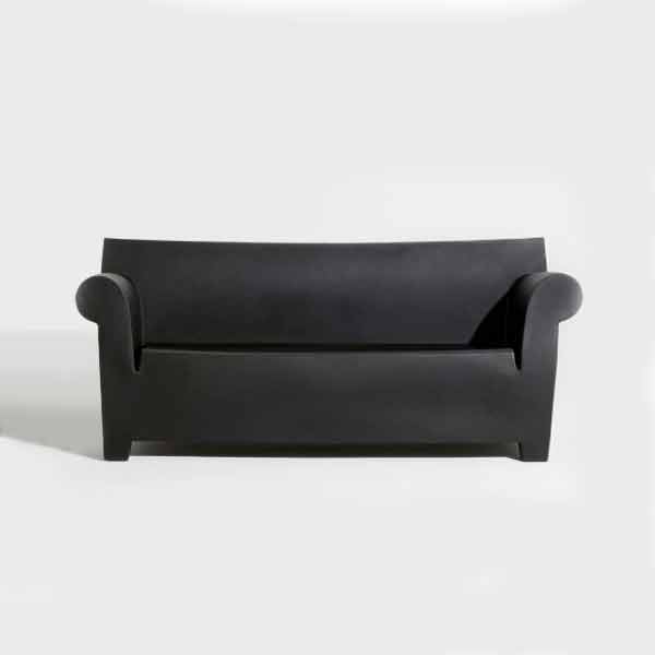 bubble club designed by philippe starck kartell orange skin